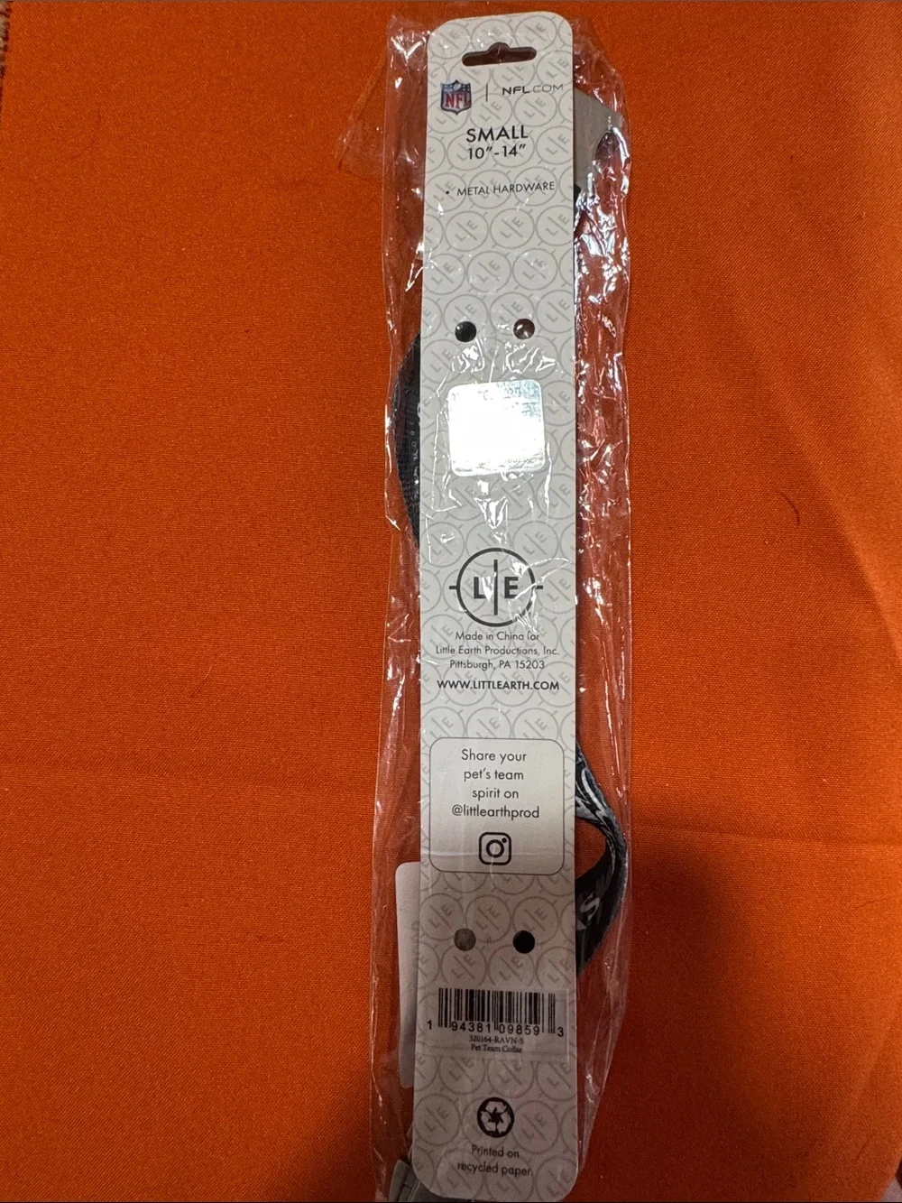 NFL Baltimore Ravens Black and Purple Camera Strap